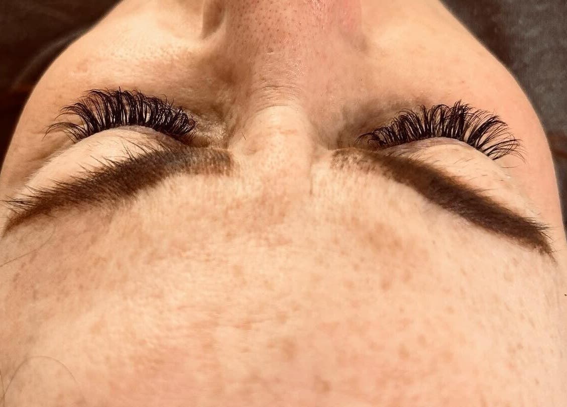 Elegant eyelash extensions at Structure Beauty in Pickering, England, GB, enhancing natural beauty.