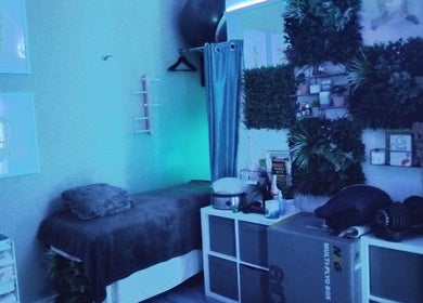 Tranquil wellness space at Mode1 Fitness, Everlast Gyms Bangor, Northern Ireland, GB, featuring soothing decor.