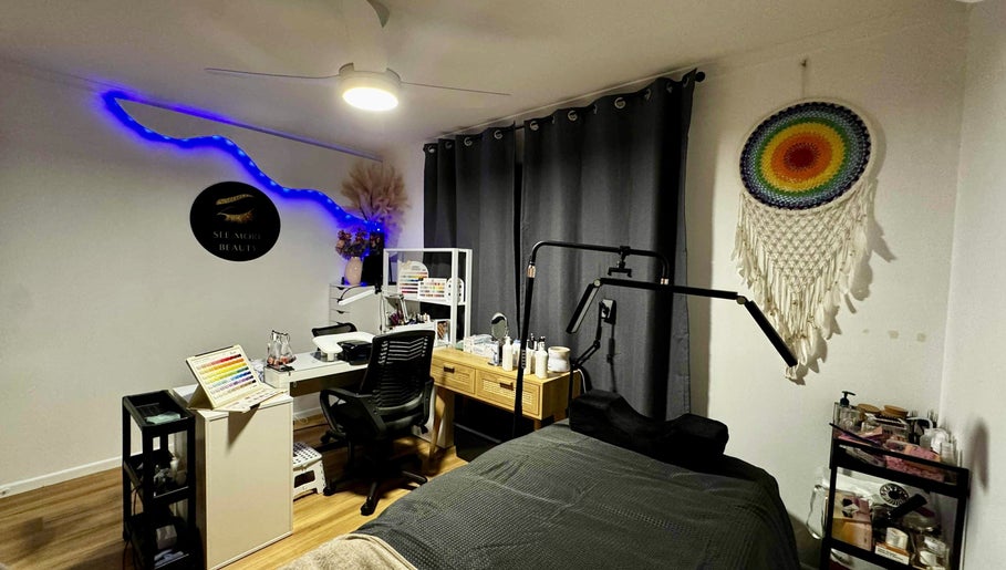 Cozy beauty room at See More Beauty in Marcoola, Queensland, AU with vibrant decor and relaxing ambiance.