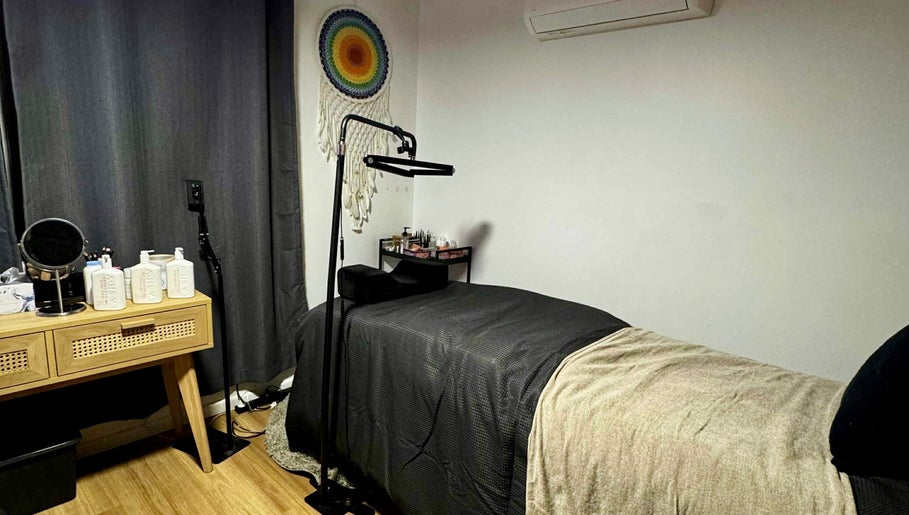 Luxurious treatment room at See More Beauty in Marcoola, Queensland, AU, designed for ultimate relaxation.