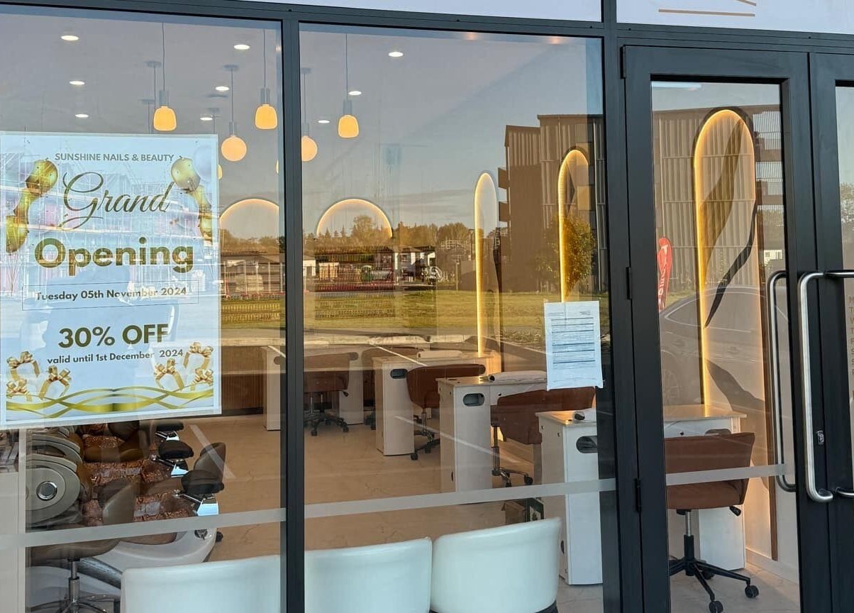 Sunshine Nails & Beauty in Auckland, Auckland, NZ showcases its stylish interior for grand opening.