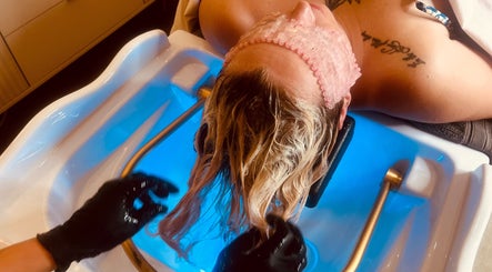 Hair care treatment at Me Scalp & Skin Studio, Egham, England, GB, showcasing relaxation and rejuvenation.