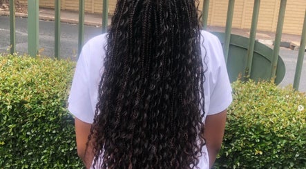 Intricate braids at Zeecko Beauty Studio, Johannesburg, Gauteng, ZA, showcasing stunning hair styling expertise.