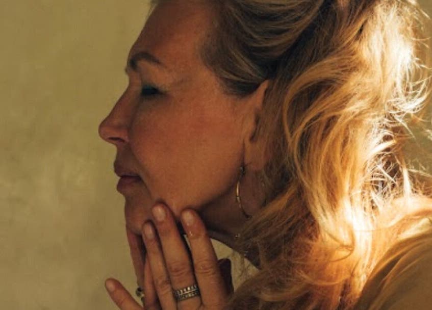 Profile of serene woman at Star Seed + Yoga With Nics, Clapham, London, England, GB.