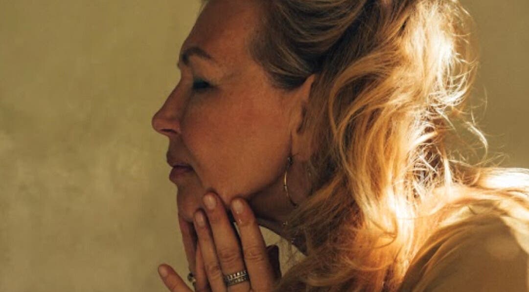 Profile of serene woman at Star Seed + Yoga With Nics, Clapham, London, England, GB.