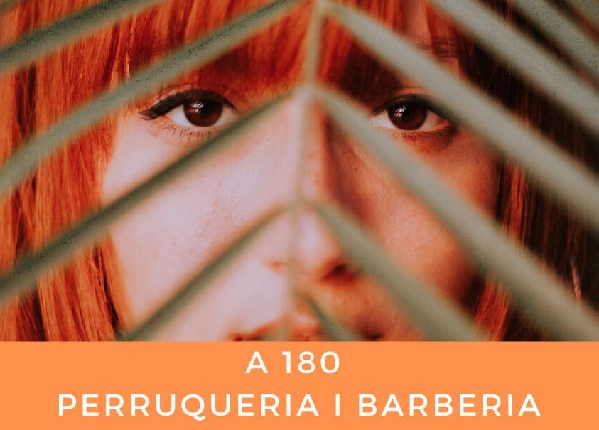 Mirada a través de hojas en A180 Perruqueria i Barberia_INS Les Salines, El Prat de Llobregat, Cataluña, ES.