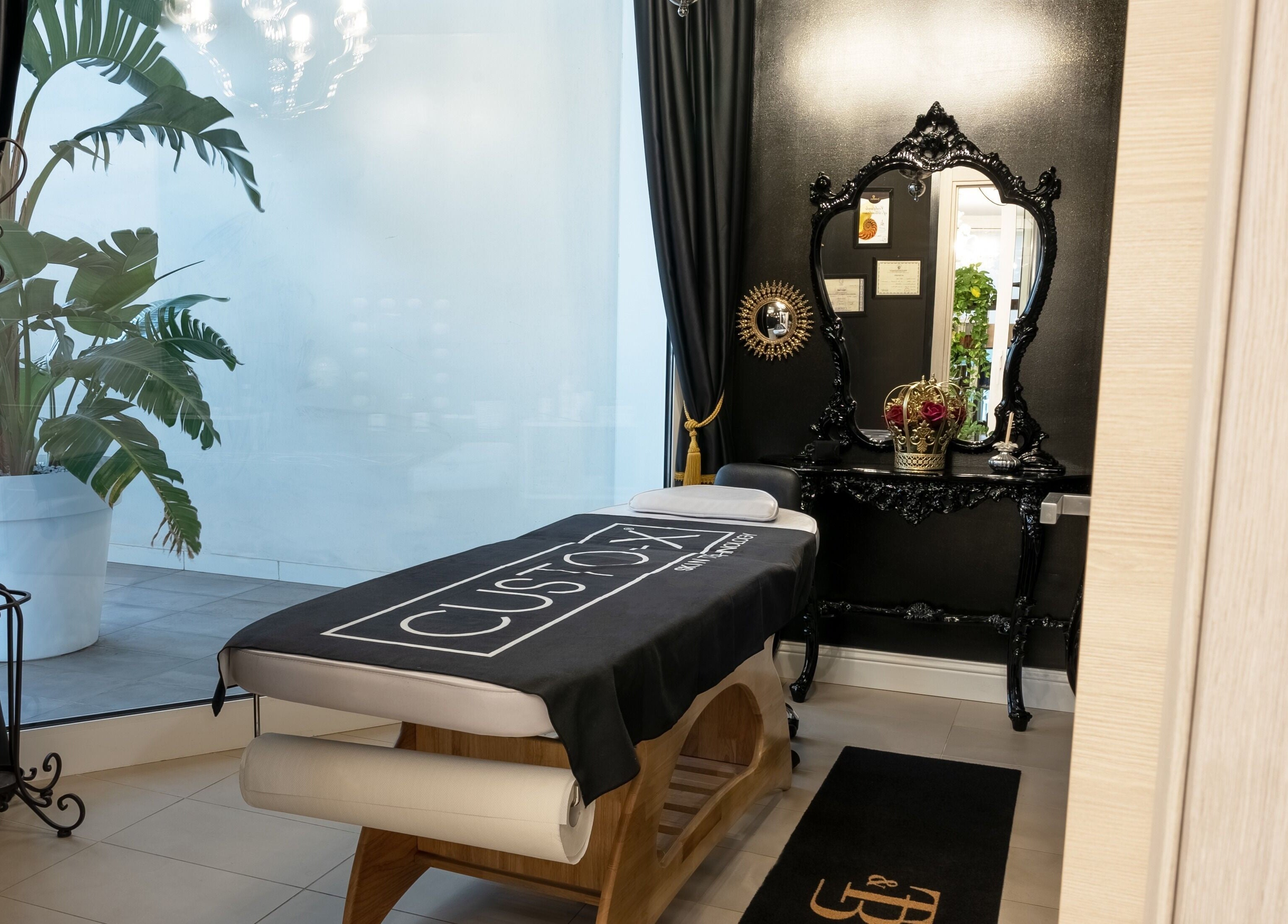 Sala trattamenti di Terapia & Bellezza di Sara Cauli, Cagliari, Cagliari, IT. Elegante e rilassante.