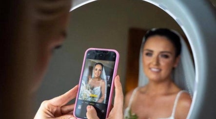 Bridal makeup captured at Michaela Boyle Beauty Rooms in Crossmaglen, Northern Ireland, GB.
