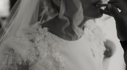 Bride's makeup at Michaela Boyle Beauty Rooms, Crossmaglen, Northern Ireland, GB.