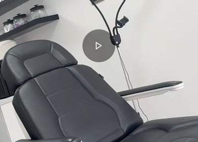 Comfortable treatment chair at Annayah Aesthetics (Kemptown), Brighton And Hove, England, GB.