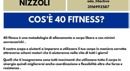 EDOARDO NIZZOLI  40 FITNESS изображение 2