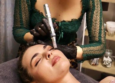 Facial treatment at Lavish Skincare, Somerset West, Western Cape, ZA. Experience radiant skin.