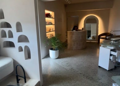 Inviting reception area at Schofield Beauty Co, Freshwater, New South Wales, AU with modern aesthetics.