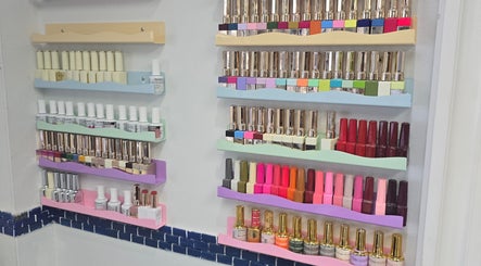 Vibrant nail polish collection at Sherifa nails, George Town, George Town, KY.