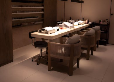Relaxing nail service area at Senses Spa (Home service) in Riyadh, Riyadh Province, SA.