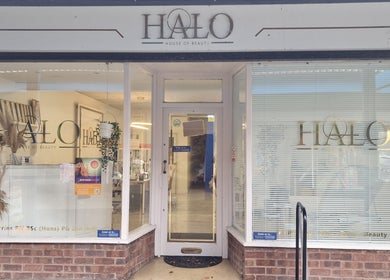 Exterior view of beauty salon 'Gels By Kana' in Walsall, England, GB, showcasing elegant signage.