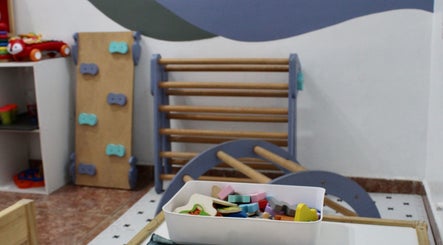 Área de juegos para niños en Minds and Smiles, Playas De Rosarito, Baja California, MX.