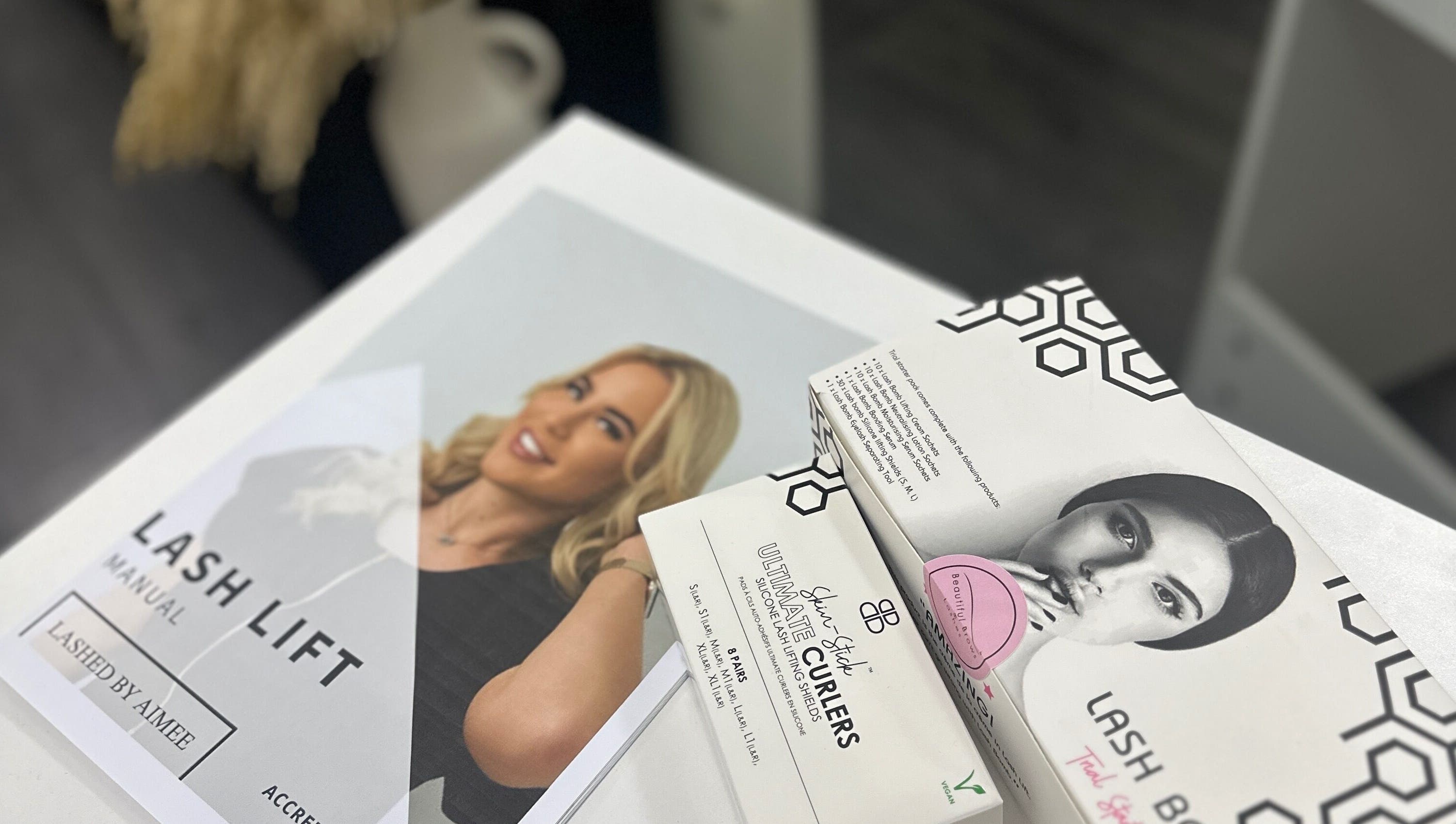 Lash lift manual and products at Lashed by Aimee, Nuneaton, England, GB. Enhancing beauty with professional care.