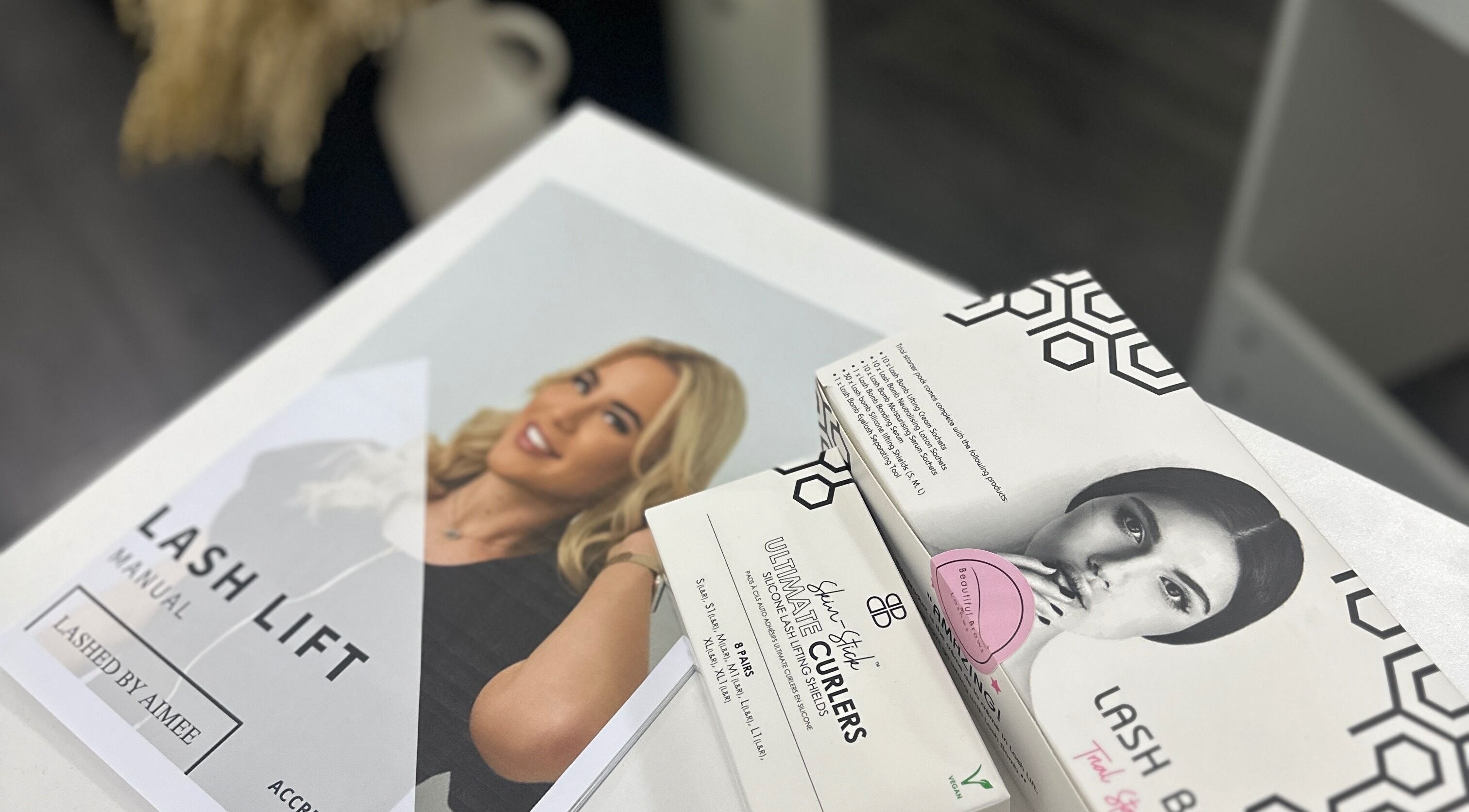 Lash lift manual and products at Lashed by Aimee, Nuneaton, England, GB. Enhancing beauty with professional care.