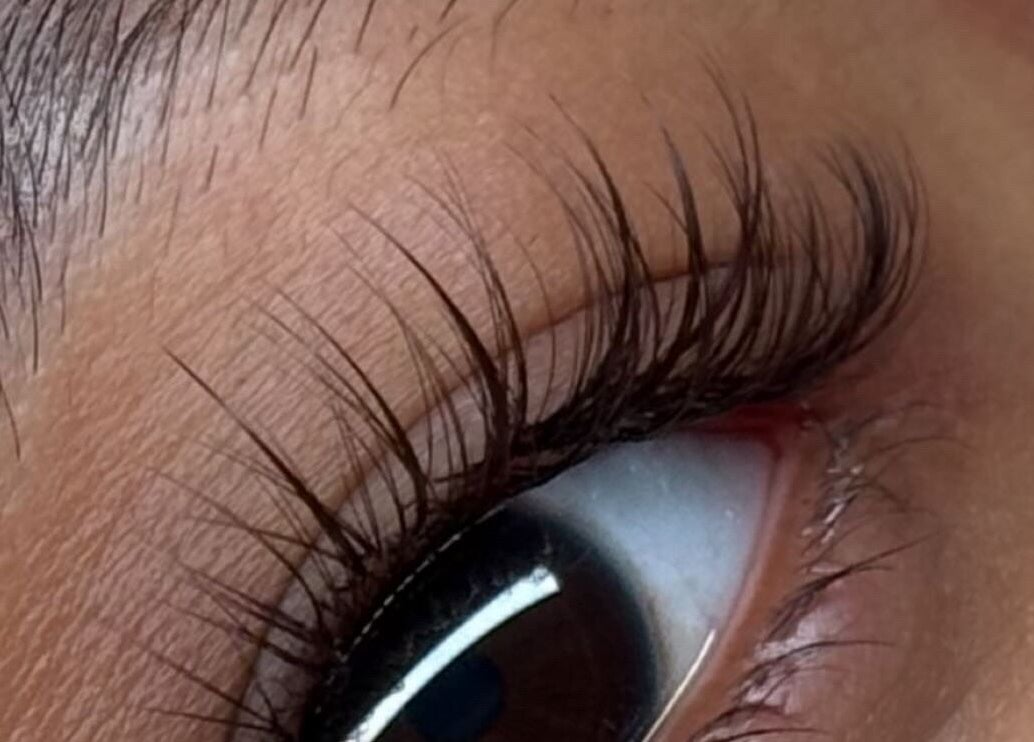 Detailed eyelash extension at Salon & Yello Spa, Riyadh, Riyadh Province, SA.
