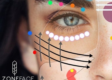 Facial reflexology art from Reflexology & Holistic Health by Wendy in Aberdeen, Scotland, GB.