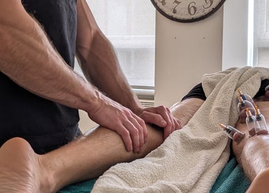 Kris Massage Therapist offers cupping therapy in London, England, GB for relaxation and well-being.