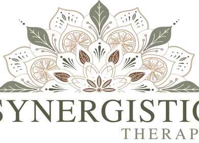 Logo of Synergistic Therapy Mobile for Female Clientele, Birmingham, England, GB with floral design.