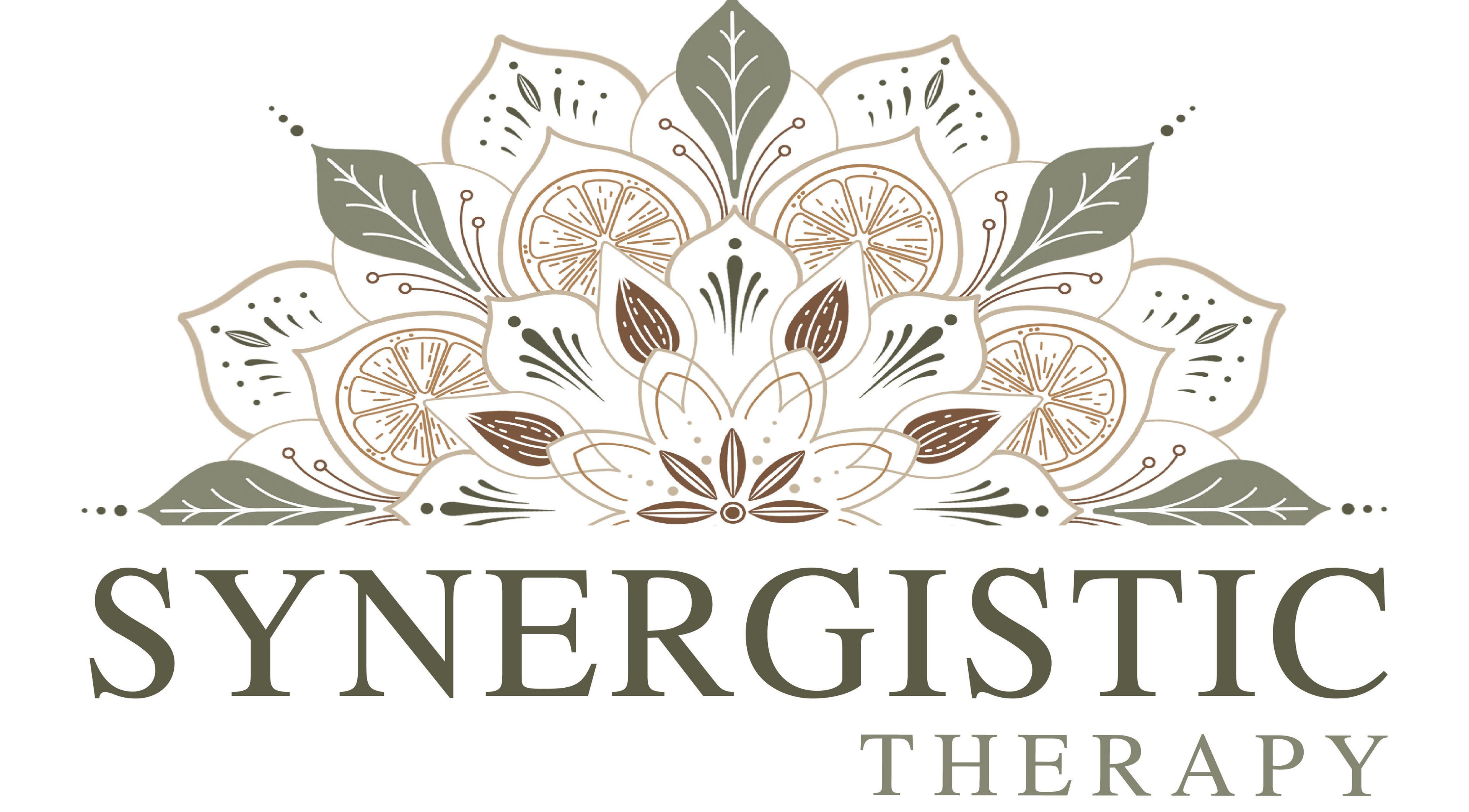 Logo of Synergistic Therapy Mobile for Female Clientele, Birmingham, England, GB with floral design.