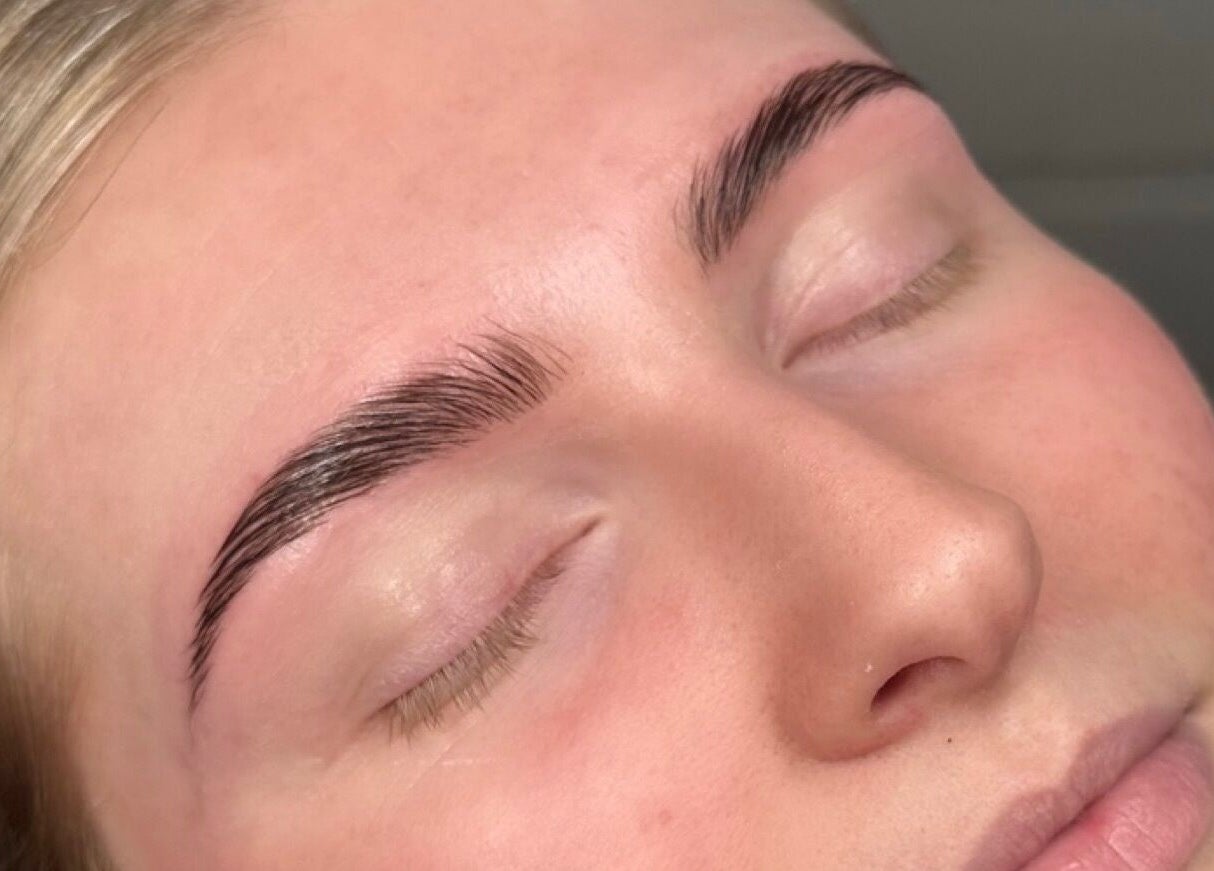 Perfectly groomed eyebrows at Bespoke By Sommer, Armadale, Scotland, GB, showcasing expert beauty care.