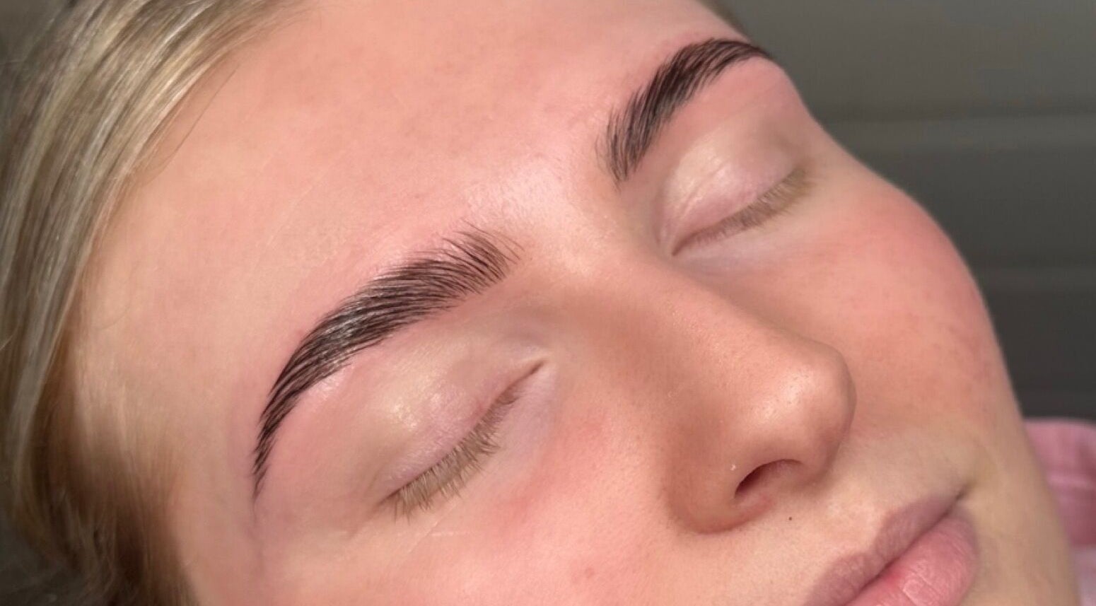 Perfectly groomed eyebrows at Bespoke By Sommer, Armadale, Scotland, GB, showcasing expert beauty care.