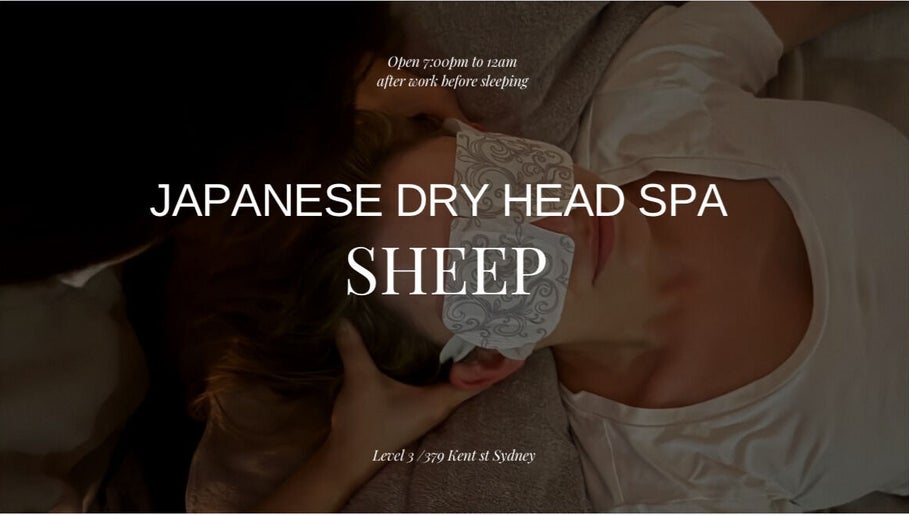 Japanese dry head spa Sheep – obraz 1