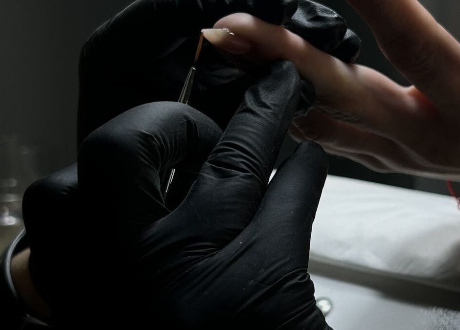 Chester Hill nails and eyelash extension studio in Sefton, NSW, AU, showcasing fine nail art craftsmanship.