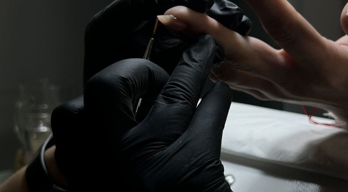 Chester Hill nails and eyelash extension studio in Sefton, NSW, AU, showcasing fine nail art craftsmanship.