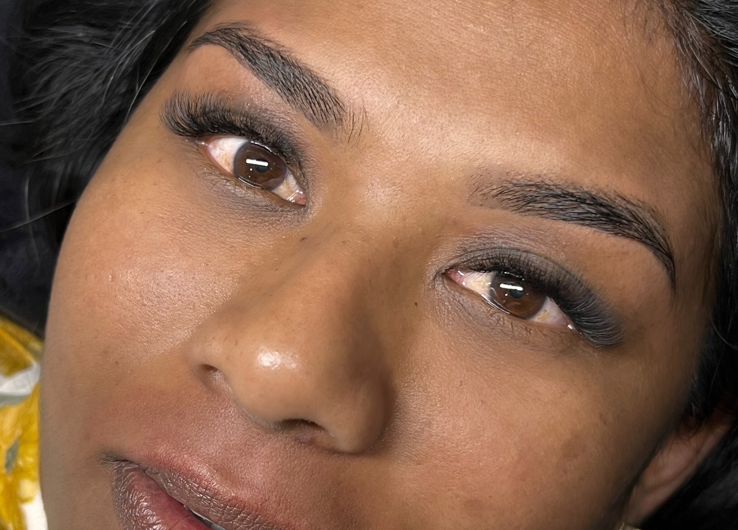 Close-up of enhancements at Lash & Beauty Evolution, Queensburgh, Kwazulu-natal, ZA.