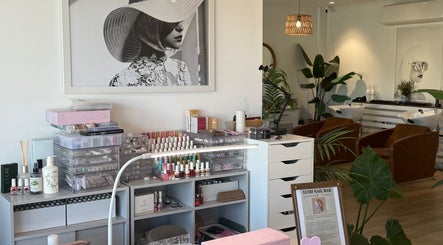 Lumi Nail Bar in Southport, Queensland, AU offers a stylish and organized nail care space with elegant decor.