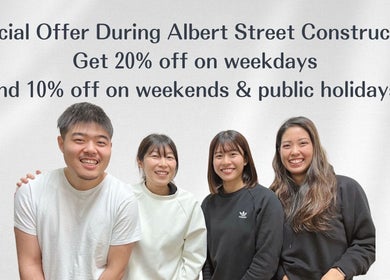 Team at Zen Japanese Massage Platinum - Auckland CBD offering special discounts. Auckland, Auckland, NZ backdrop.