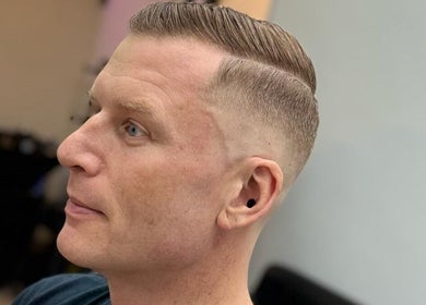 Sleek haircut style at Platinum Cutz & Style - EAST, Marine Parade, Singapore, SG.