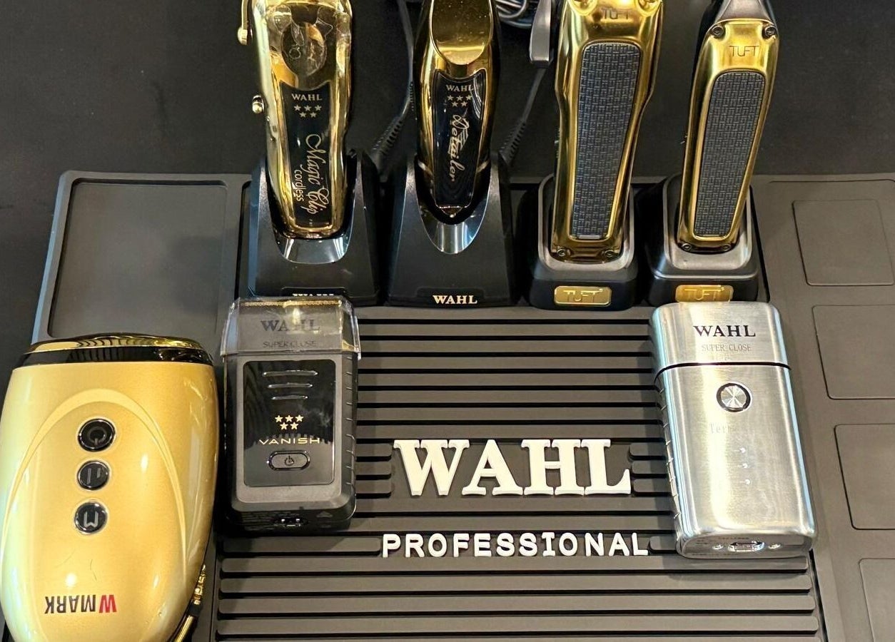 Professional clippers at Platinum Cutz & Style - CENTRAL, Orchard, Singapore, SG, showcasing premium grooming tools.