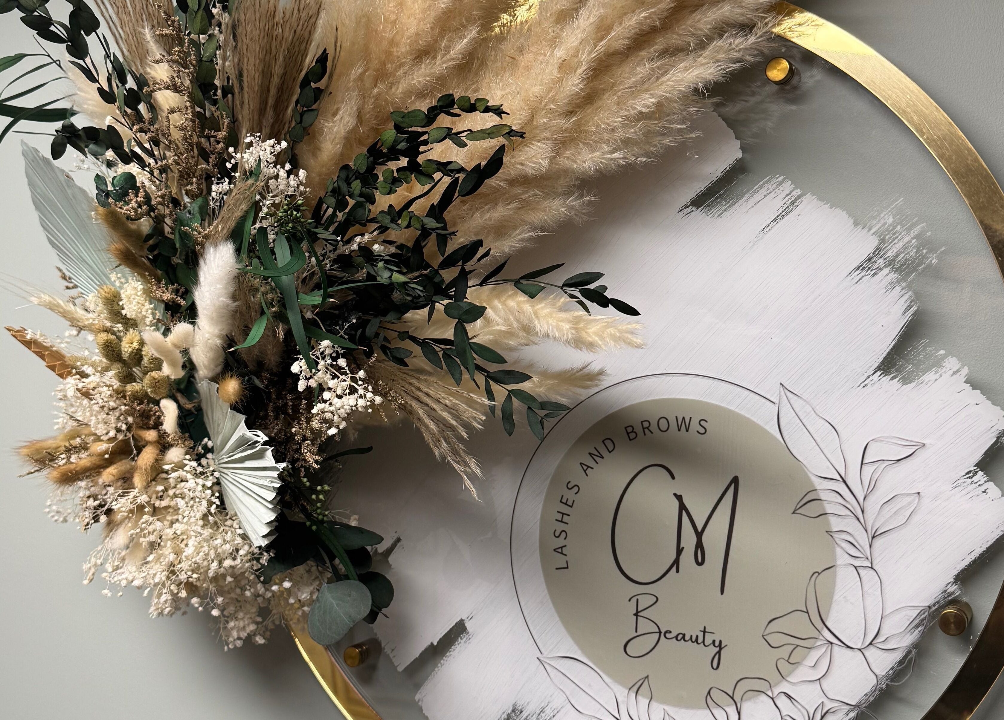 CMBeauty wall decor with lush floral design in Ashton-in-Makerfield, England, GB.