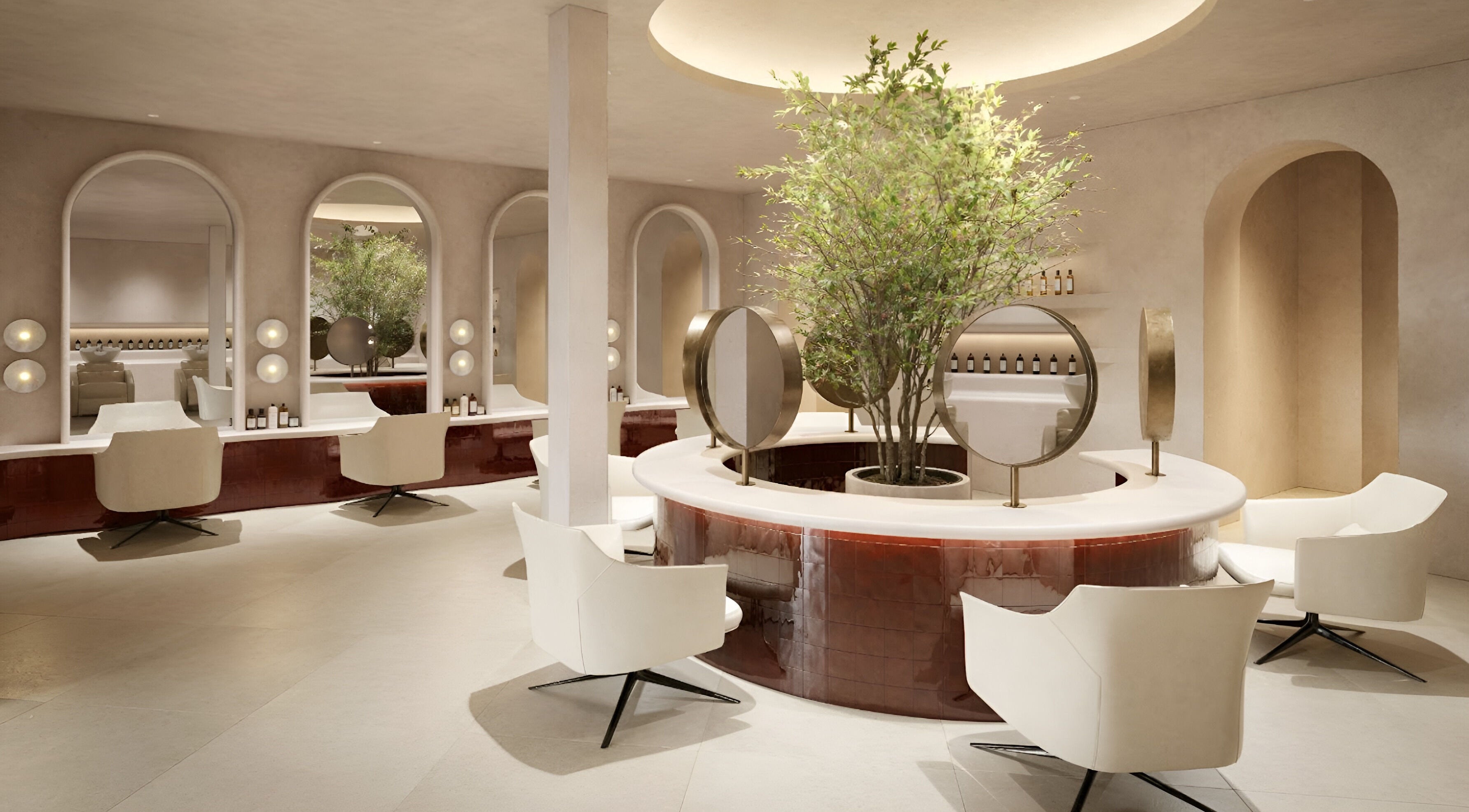 Interior moderno en Salón Dotti, Peluquería y Estética en Aravaca, Madrid, Comunidad De Madrid, ES.