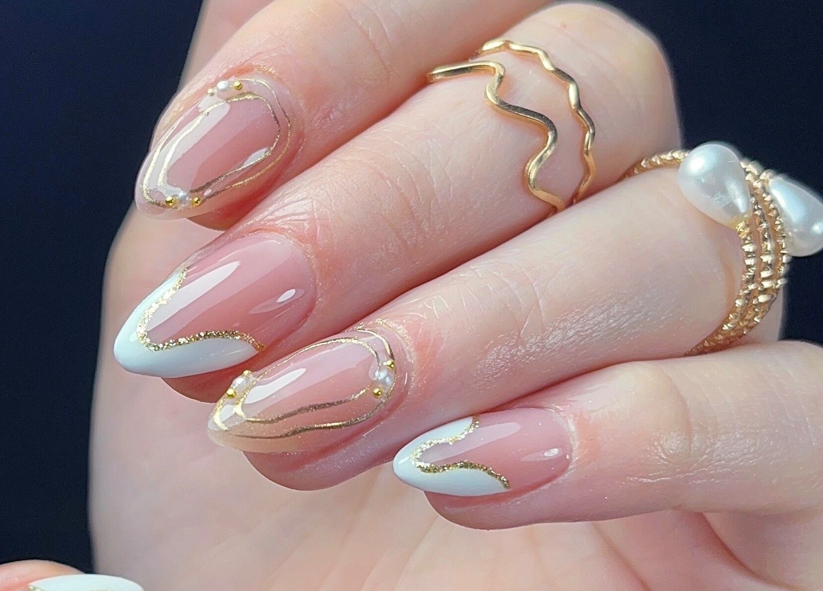 Diseño de uñas elegante en Yoss Nails, Memphis, Tennessee, US