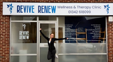27Skin venue facade at Lingfield, England, GB, displaying services like wellness and therapy.