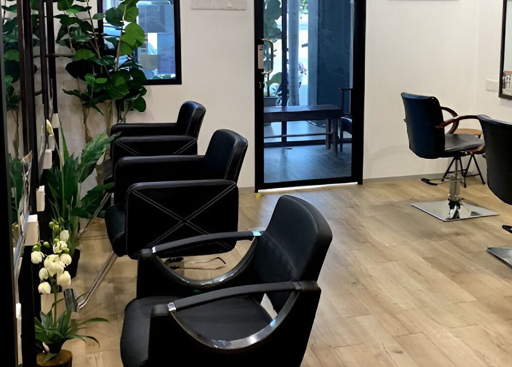 Modern salon chairs at Rusilaspa - Laguna SP Kedah in Sungai Petani, Kedah, MY.