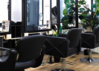 Stylish salon chairs at Rusilaspa Elevate Gravitas Pauh Jaya, Seberang Prai, Penang, MY, inviting and elegant.