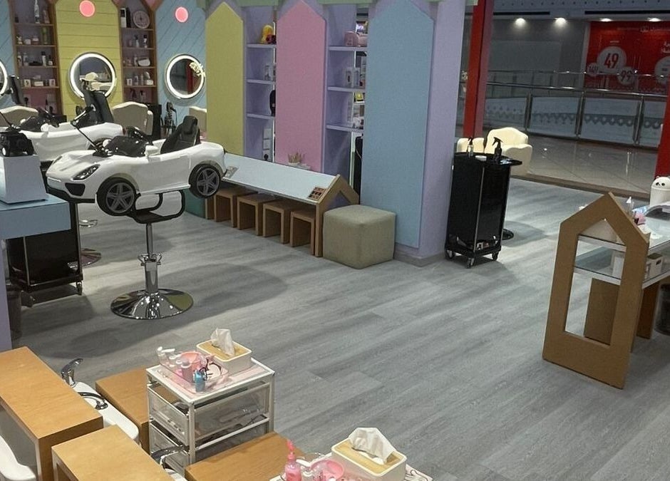ديكور داخلي لصالون جمال الأطفال في B-Style Al Hamra، السعودية، محافظة الرياض، SA.