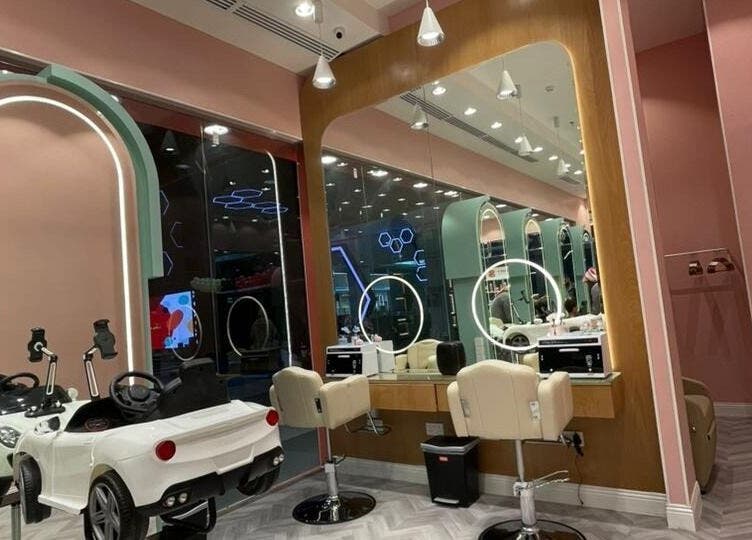 صالون أطفال بديكور مميز في B-Style Qasr Mall، البكيرية، منطقة القصيم، SA.