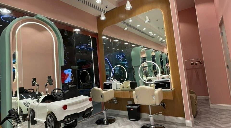 صالون أطفال بديكور مميز في B-Style Qasr Mall، البكيرية، منطقة القصيم، SA.