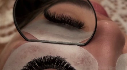 Close-up of eyelash extensions at Beauty by AC, Melbourne, Victoria, AU showcasing precision beauty treatments.