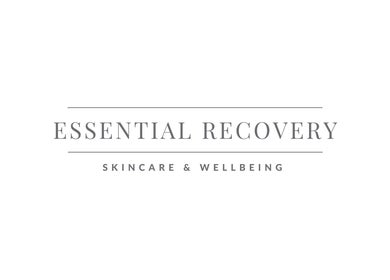 Elegant logo for Essential Recovery, a skincare and wellbeing venue in Yarm, England, GB.