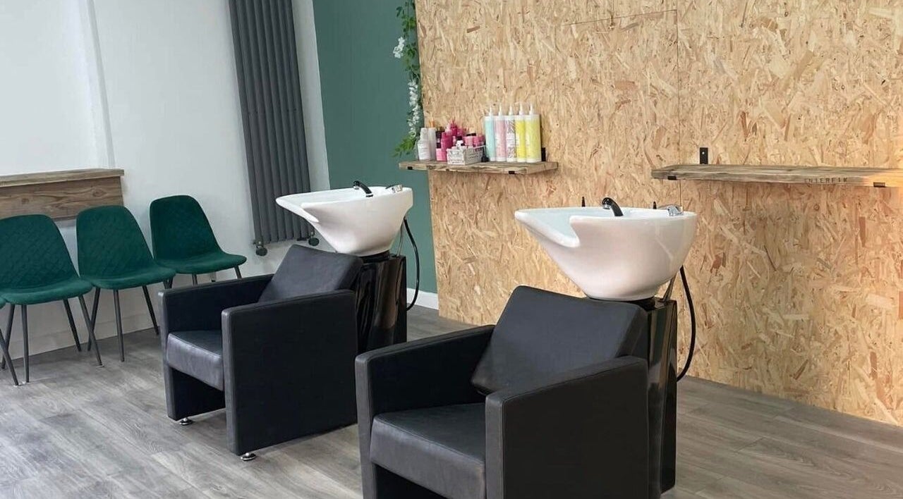 Modern wash stations at Hannah-Rose Hair in Hemsby, England, GB, enhancing salon experience.